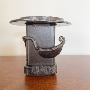 Handmade candle holder